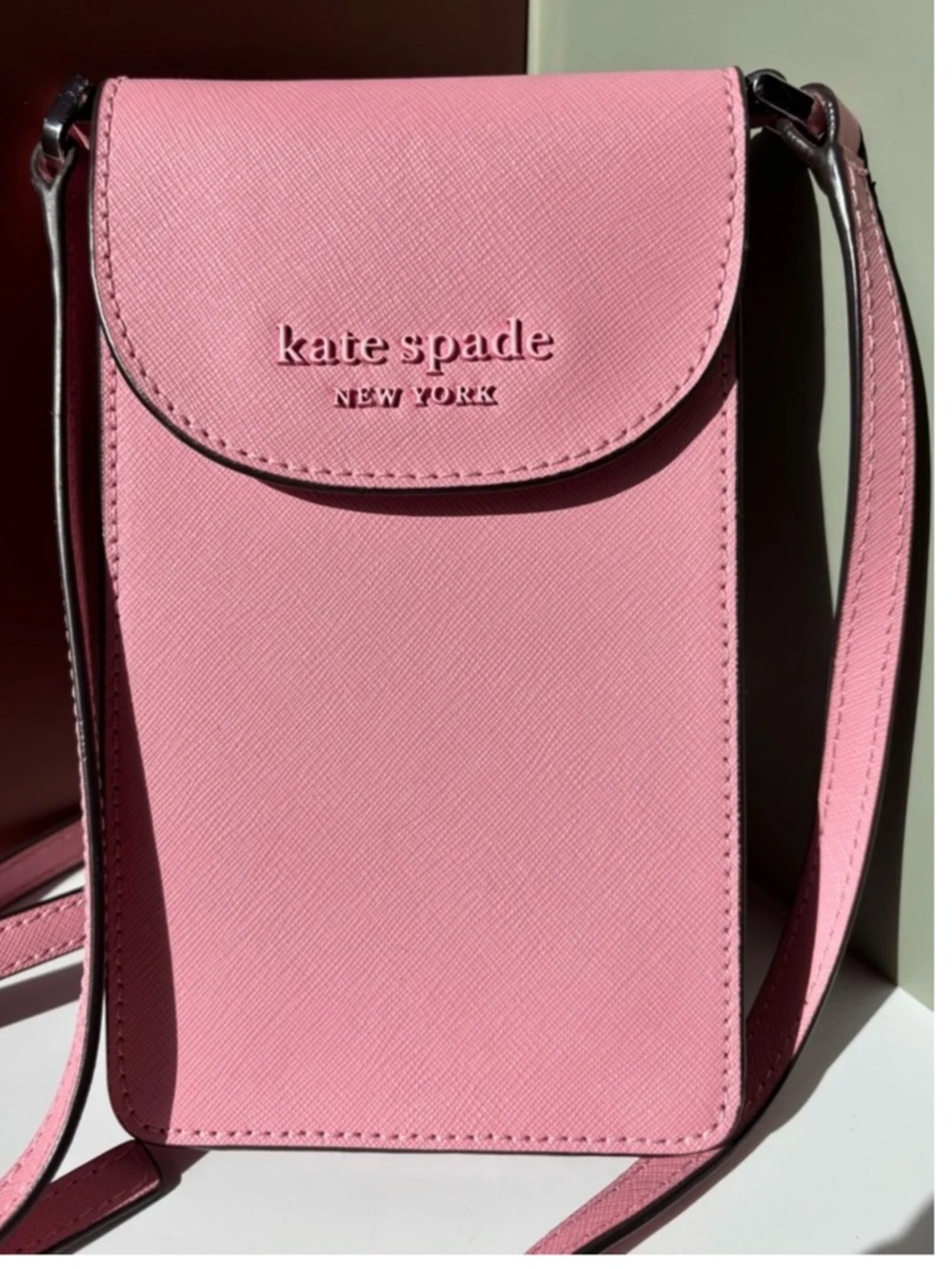 kate spade Pink Crossbody Phone Bag